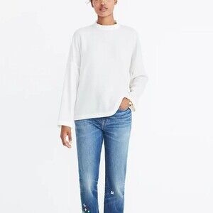 madewell moderne mockneck top